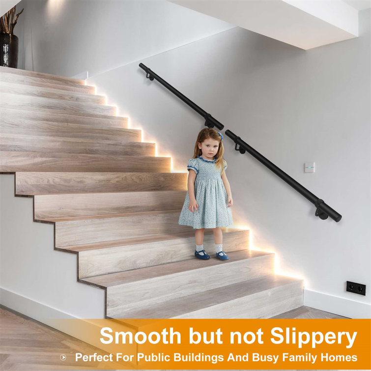 Extension 1.6 ft. H x 3.5 ft. W Metal Stair Railings Wayfair